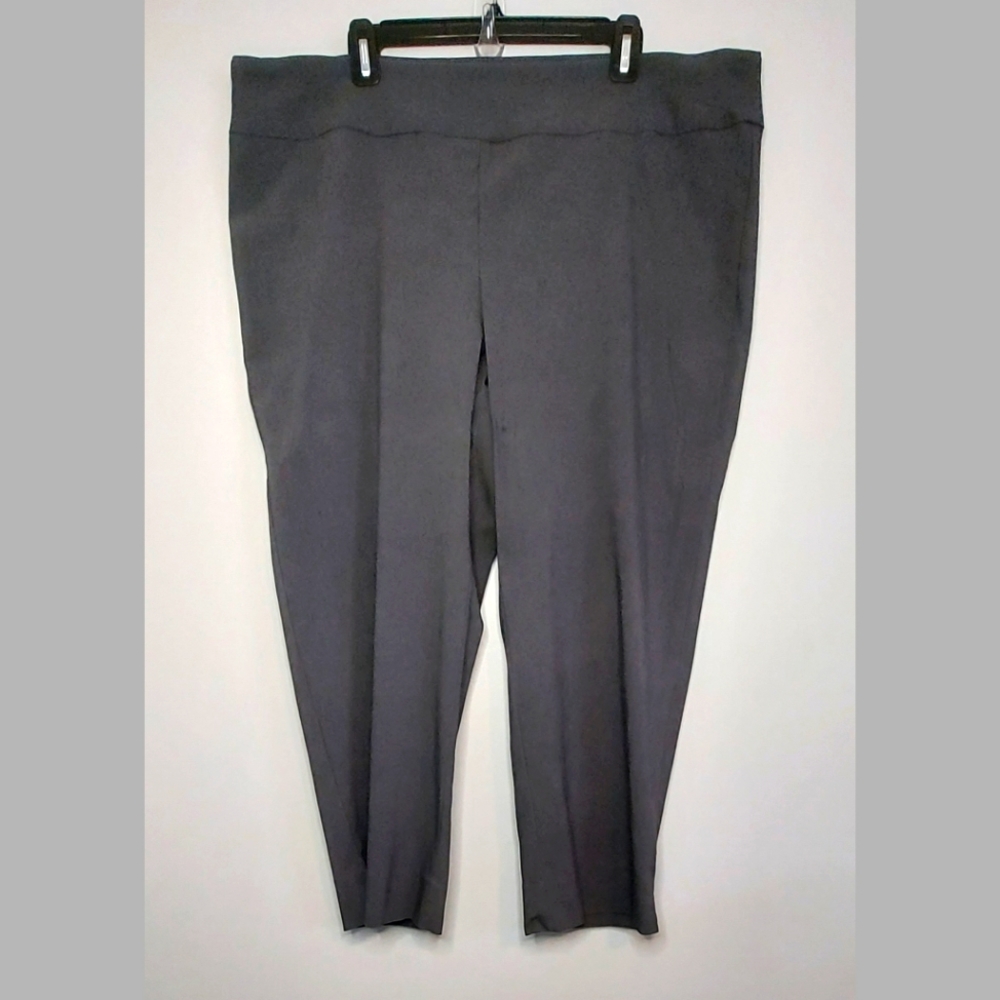Zac and Rachel Woman Gray Pants Plus Size 20W